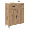 vidaXL Sideboard Artisan-Eiche 69,5 x 34 x 90 cm Holzwerkstoff