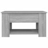 vidaXL Couchtisch Grau Sonoma 79x49x41 cm Holzwerkstoff