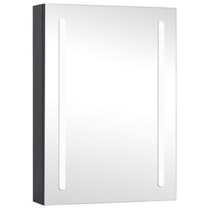 vidaXL LED-Spiegelschrank fürs Bad 50x13x70 cm