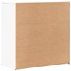 vidaXL Sideboards 2 Stk. Wei&szlig; 79x38x80 cm Holzwerkstoff