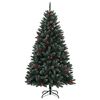 vidaXL Künstlicher Weihnachtsbaum 150 LEDs 120 cm