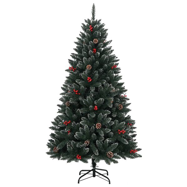 vidaXL Künstlicher Weihnachtsbaum 150 LEDs 120 cm