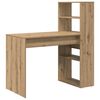 vidaXL Schreibtisch Artisan-Eiche 113 x 54 x 120 cm Holzwerkstoff