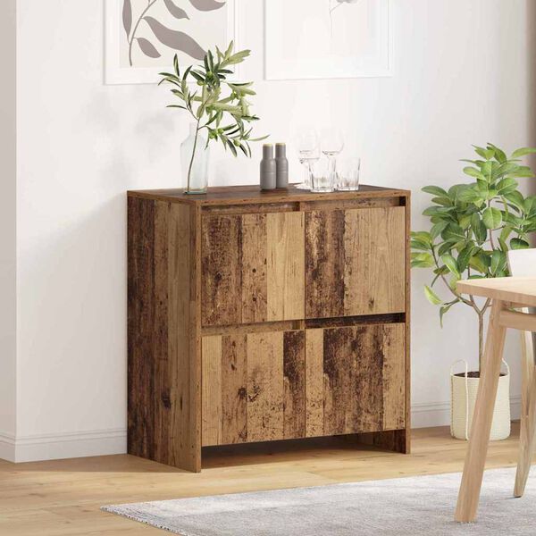 vidaXL Sideboard Altholz 70 x 41 x 75 cm Holzwerkstoff