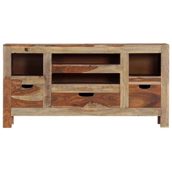 vidaXL Sideboard 100x30x50 cm Massivholz Akazie