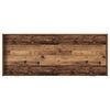 vidaXL Bettrahmen mit Kopfteil Altholz 90 x 200 cm Holzwerkstoff