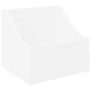 vidaXL LP Plattenbox Wei&szlig; 37 x 33 x 32 cm Holzwerkstoff