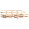 vidaXL 7-tlg. Garten-Lounge-Set Massivholz Kiefer