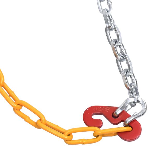 vidaXL Schneeketten f&uuml;r Autoreifen 2 Stk. 16 mm SUV 4x4 Gr&ouml;&szlig;e 400