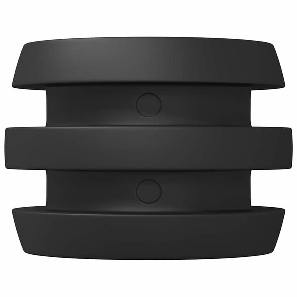 vidaXL Tischfu&szlig;ball Bumper 3 x 3 x 2 cm Stange 16 pcs Schwarz