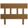 vidaXL Kopfteil Honigbraun 93,5x3x81 cm Massivholz Kiefer