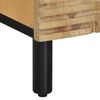 vidaXL Sideboard Braun 60x33x75 cm Massivholz Mango