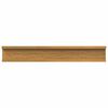 vidaXL Wandregal mit Regal 2 pcs Beige 60 x 9 x 3 cm Holzwerkstoff