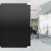 vidaXL Fensterfolie Statisch Matt Schwarz 45x500 cm PVC