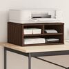 vidaXL Druckerst&auml;nder Braun Eichen-Optik 49x40x22,5 cm Holzwerkstoff