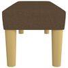 vidaXL Sitzbank Dunkelbraun 100x30x30 cm Stoff