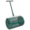 vidaXL Kompost-Streuer 75L Gr&uuml;n &Oslash;40x60 cm Stahl