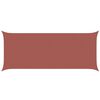 vidaXL Sonnensegel Terrakotta 2,5 x 6 m 100 % Polyester Oxford