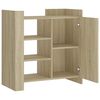 vidaXL Sideboard Sonoma-Eiche 73,5x35x75 cm Holzwerkstoff