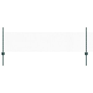vidaXL Sechseckzaun mit Pfosten 50 x 0,5 m PVC-beschichteter Stahl