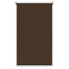 vidaXL Au&szlig;enrollo 90% UV-Block Braun 80 x 230 cm HDPE