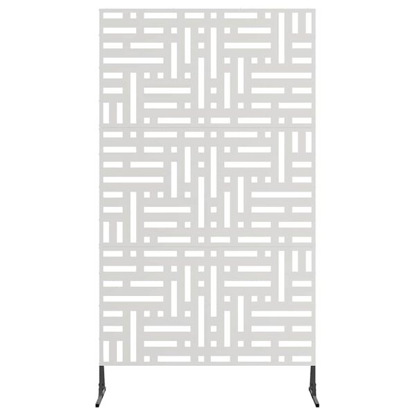 vidaXL Sichtschutz Grau 100 x 50 x 180 cm Stahl