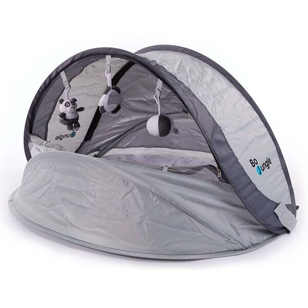Bo Jungle B-Play Babynest Pop-up-Bett Grey Stars Grau