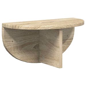 vidaXL Wandregal Wandhalterung Sonoma-Eiche 38 x 19 x 19 cm