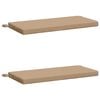 vidaXL 2-teilige Bankkissen SOEST 2 stk. 100 % Polyester Sand