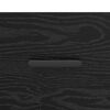 vidaXL Sideboard Schwarz Eichen-Optik 34 x 34,5 x 90 cm Holzwerkstoff
