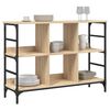 vidaXL Sideboard Sonoma-Eiche 102 x 32 x 73,5 cm Holzwerkstoff