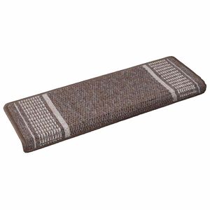 vidaXL Selbstklebende Stufenmatten 15 stk. 65 x 21 x 4 cm Non-Slip
