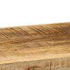 vidaXL Wandregal 90x33x45 cm Raues Massivholz Mango