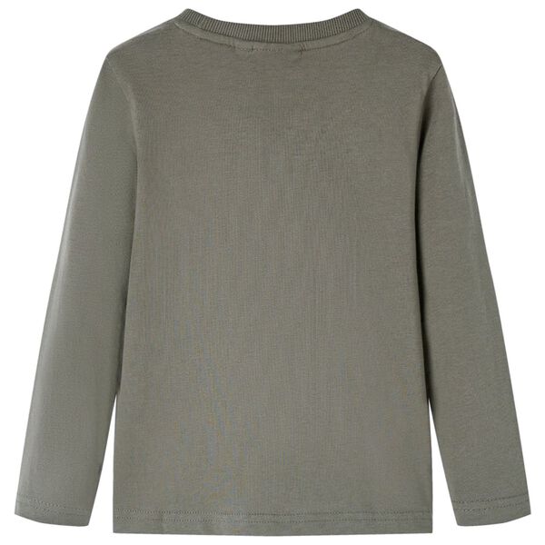 Kinder-Langarmshirt Khaki 104