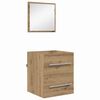 vidaXL Badezimmerm&ouml;bel-Set Braun 41 x 38,5 x 48 cm