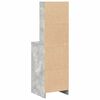vidaXL Highboard Beton Grau 40 x 40,5 x 135 cm Holzwerkstoff