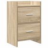 vidaXL Nachttische Sonoma-Eiche 40 x 30 x 60 cm Holzwerkstoff