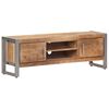 vidaXL TV-Schrank 120x30x40 cm Raues Mangoholz