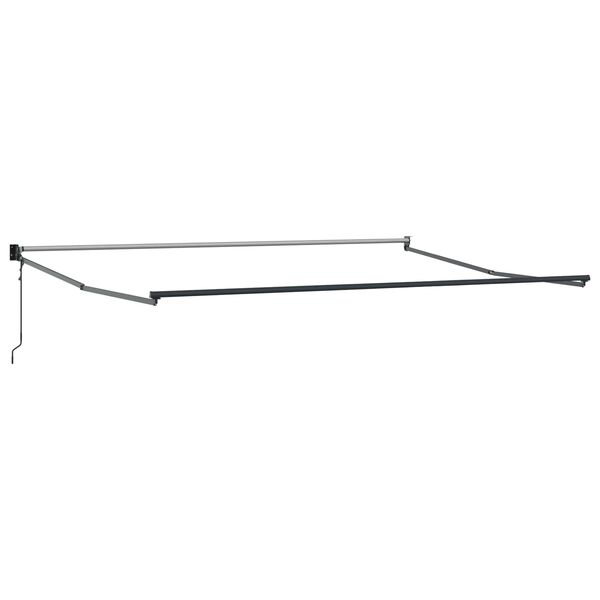vidaXL Elektrisches Markisenrahmen Anthrazit 4 x 2 m Aluminium