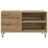 vidaXL Plattenschrank Artisan-Eiche 84,5x38x48 cm Holzwerkstoff