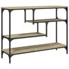 vidaXL Konsolentisch Sonoma-Eiche 100x30x75 cm Holzwerkstoff