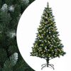 vidaXL K&uuml;nstlicher Weihnachtsbaum 120 cm 150 LEDs Warmes Wei&szlig;