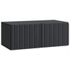 vidaXL Wandmontierter TV-Schrank Schwarz 78,5 x 41 x 30 cm