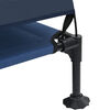 vidaXL Hochgelegtes Hundebett Marineblau 127 x 81 x 108 cm