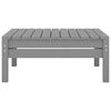 vidaXL 5-tlg. Garten-Lounge-Set Grau Kiefer Massivholz