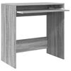 vidaXL Schreibtisch Graues Sonoma 77,5 x 43 x 79 cm Holzwerkstoff
