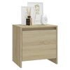 vidaXL Nachttisch Sonoma-Eiche 45x34x44,5 cm Holzwerkstoff