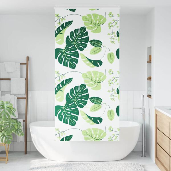 vidaXL Duschrollo mit Kassette 100x240 cm Stoffbreite 96 cm