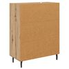 vidaXL Sideboard Artisan-Eiche 69,5 x 34 x 90 cm Holzwerkstoff