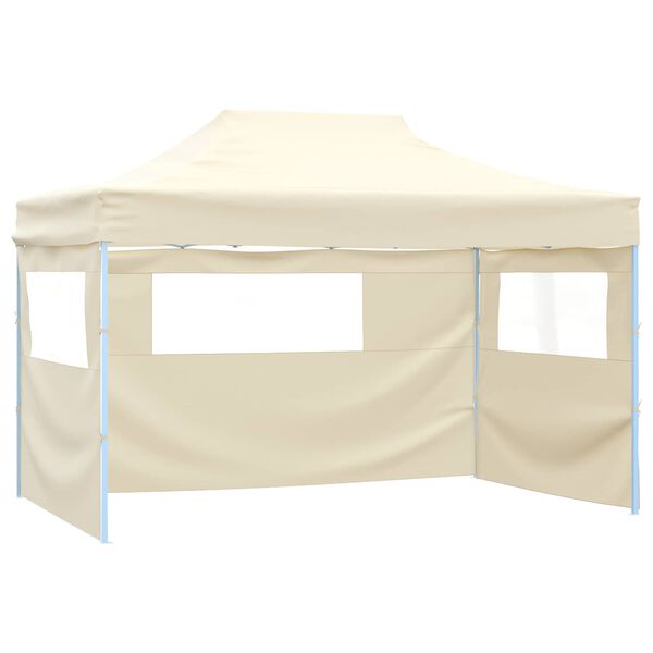 vidaXL Party-Zelt Creme 280 x 410 x 315 cm Oxford-Stoff